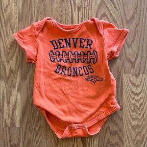NFL Denver Broncos Orange Kids One Piece
